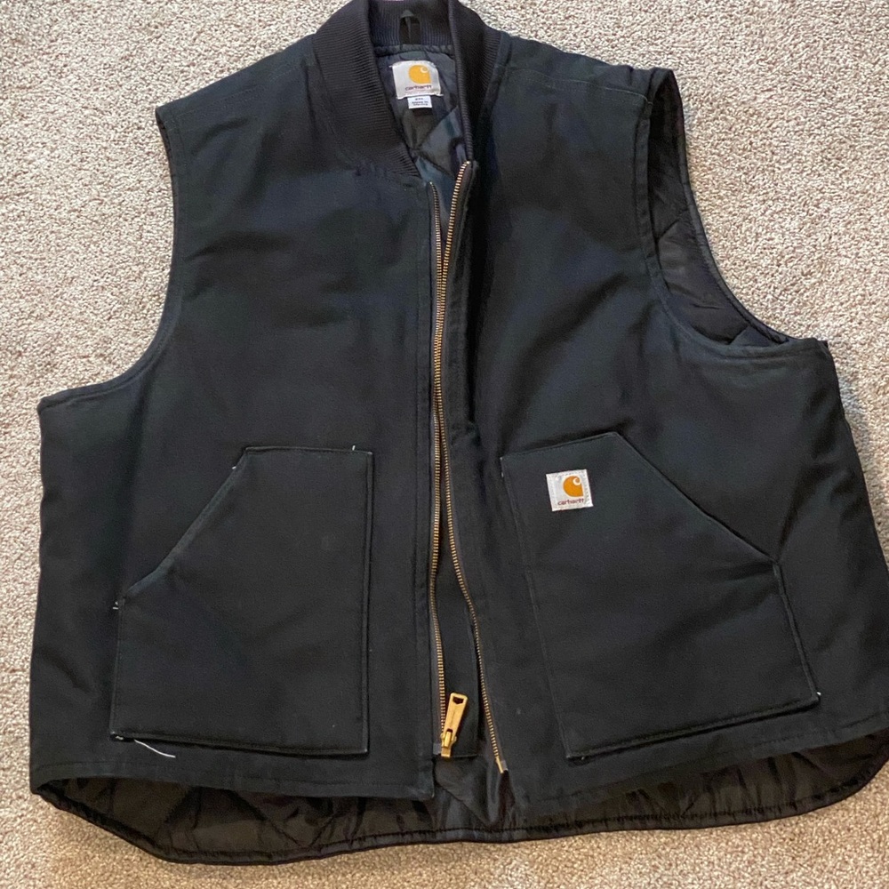 Carhartt Black Work Vest